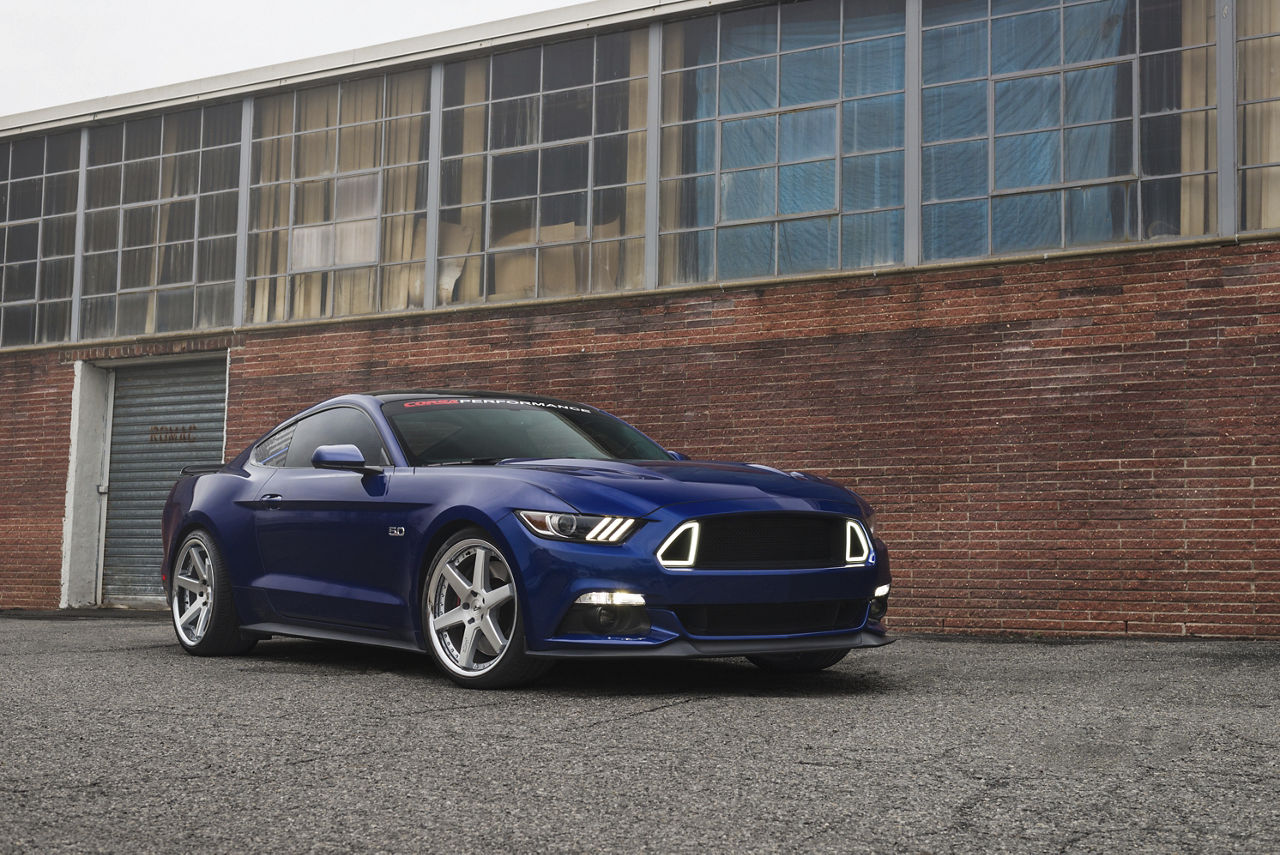 2016 Ford Mustang Niche Altair Silver Niche Road Wheels